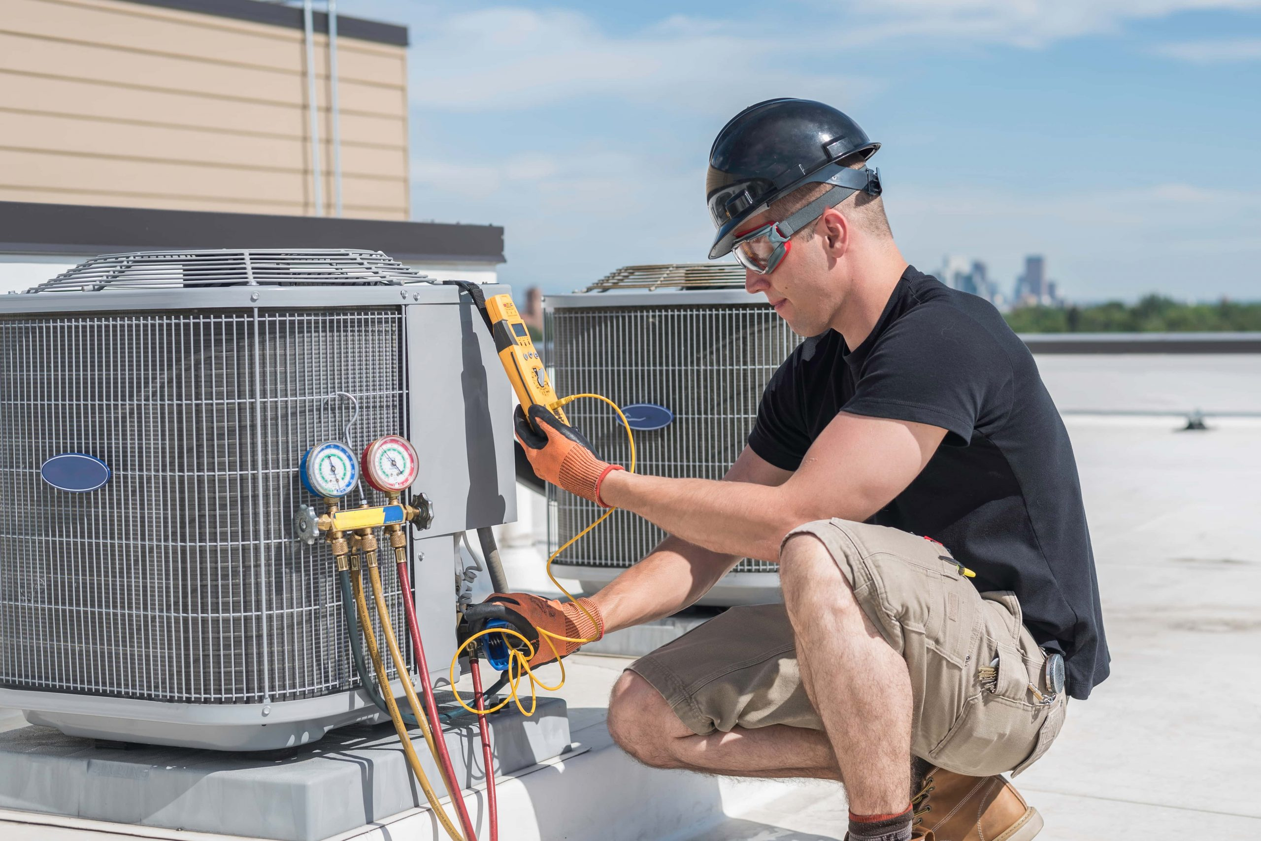 Commercial HVAC rooftop units